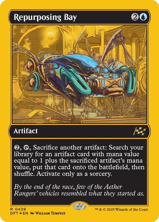 Image for Repurposing Bay (First-Place Foil) (439) (Aetherdrift) - Magic: The Gathering