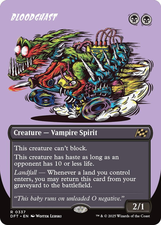 Image for Bloodghast (Borderless) (337) (Aetherdrift) - Magic: The Gathering
