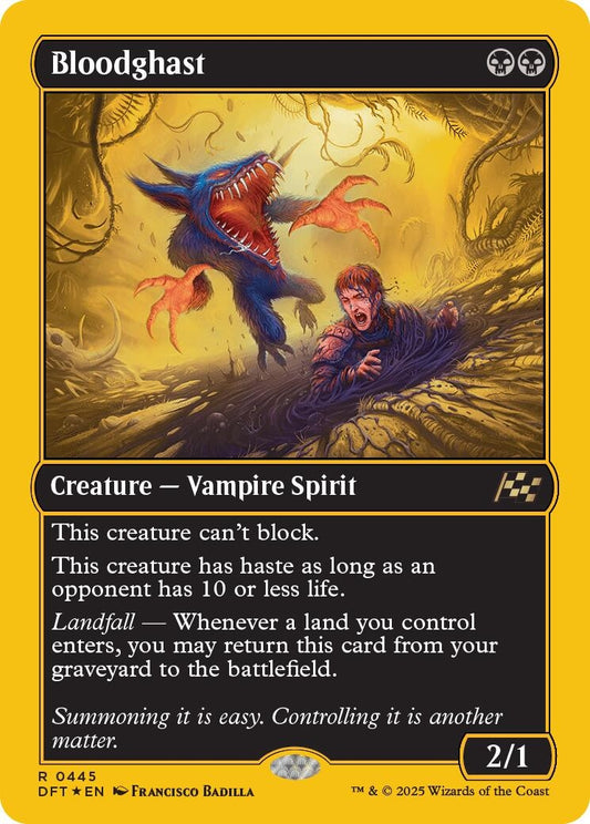 Image for Bloodghast (First-Place Foil) (445) (Aetherdrift) - Magic: The Gathering