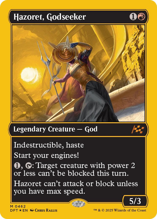Image for Hazoret, Godseeker (First-Place Foil) (462) (Aetherdrift) - Magic: The Gathering