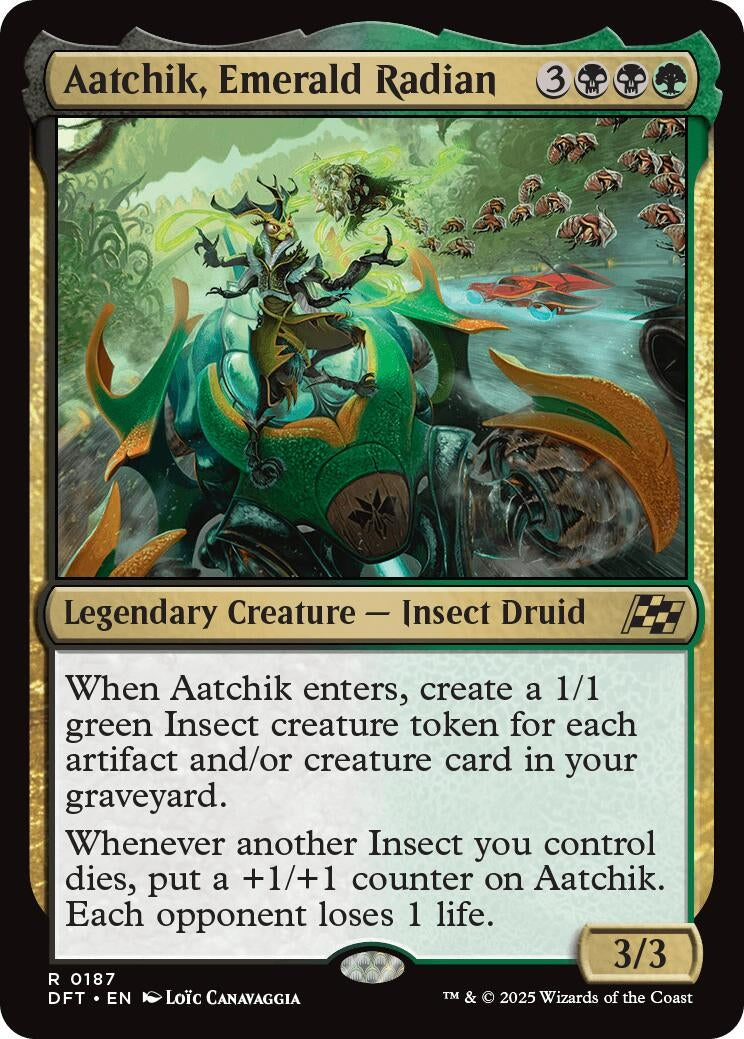Image for Aatchik, Emerald Radian (187) (Aetherdrift) - Magic: The Gathering