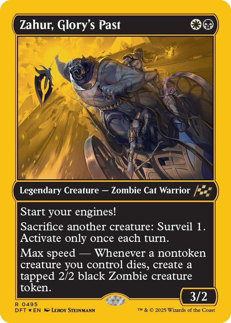 Image for Zahur, Glory's Past (First-Place Foil) (495) (Aetherdrift) - Magic: The Gathering