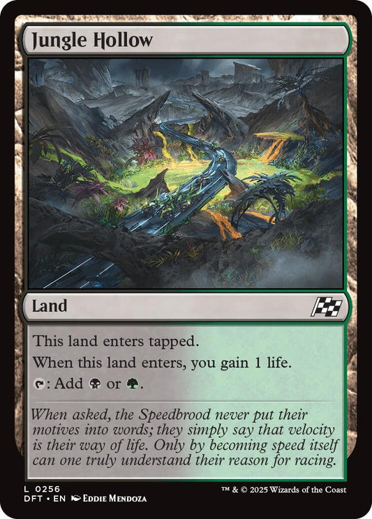 Image for Jungle Hollow (256) (Aetherdrift) - Magic: The Gathering