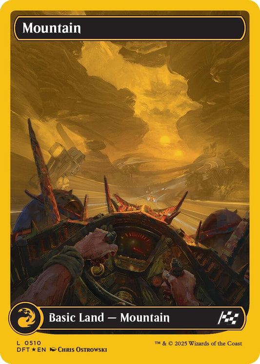 Image for Mountain (0510) (First-Place Foil) (510) (Aetherdrift) - Magic: The Gathering