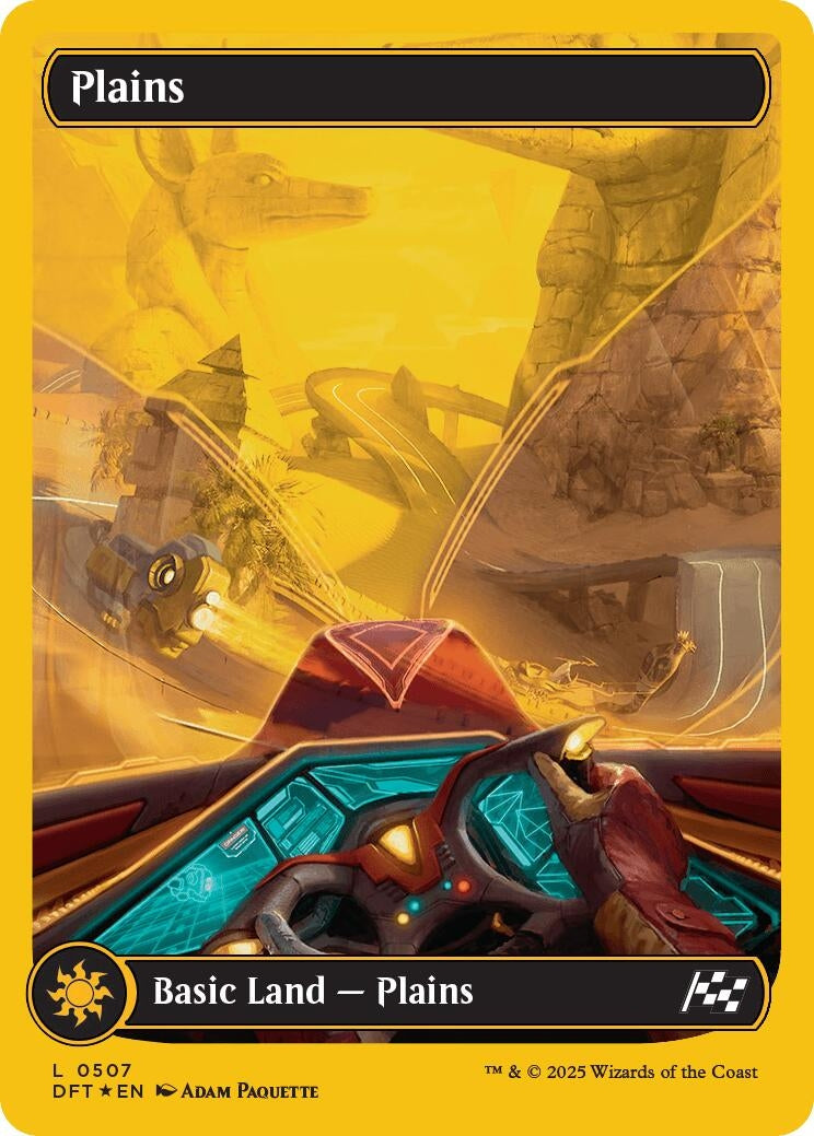 Image for Plains (0507) (First-Place Foil) (507) (Aetherdrift) - Magic: The Gathering