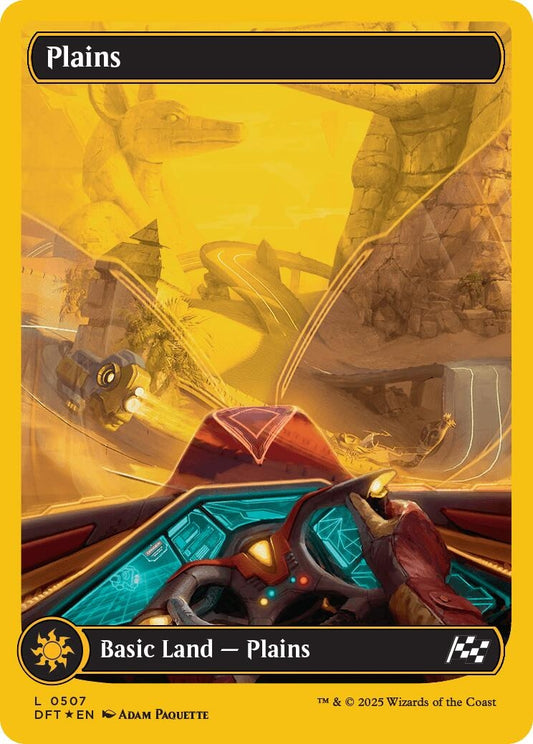 Image for Plains (0507) (First-Place Foil) (507) (Aetherdrift) - Magic: The Gathering