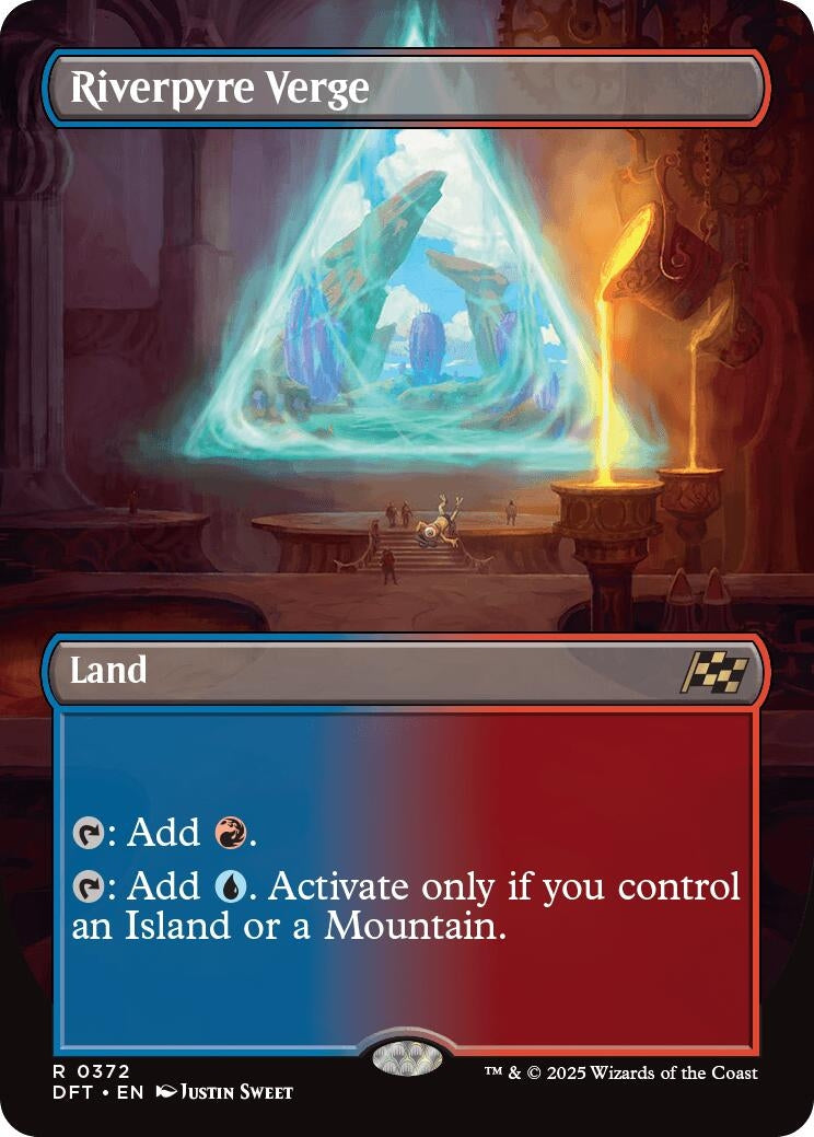 Image for Riverpyre Verge (Borderless) (372) (Aetherdrift) - Magic: The Gathering