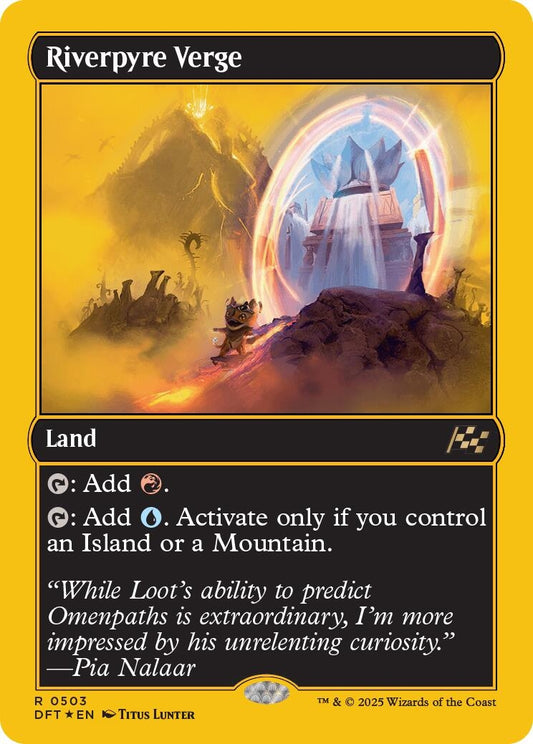 Image for Riverpyre Verge (First-Place Foil) (503) (Aetherdrift) - Magic: The Gathering