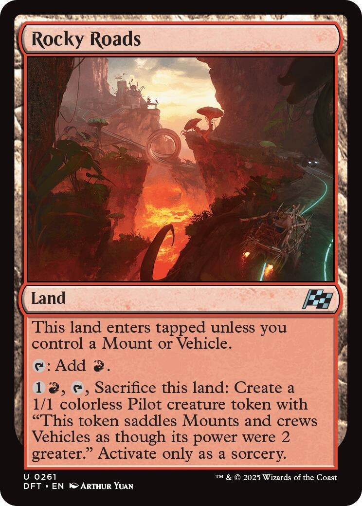 Image for Rocky Roads (261) (Aetherdrift) - Magic: The Gathering