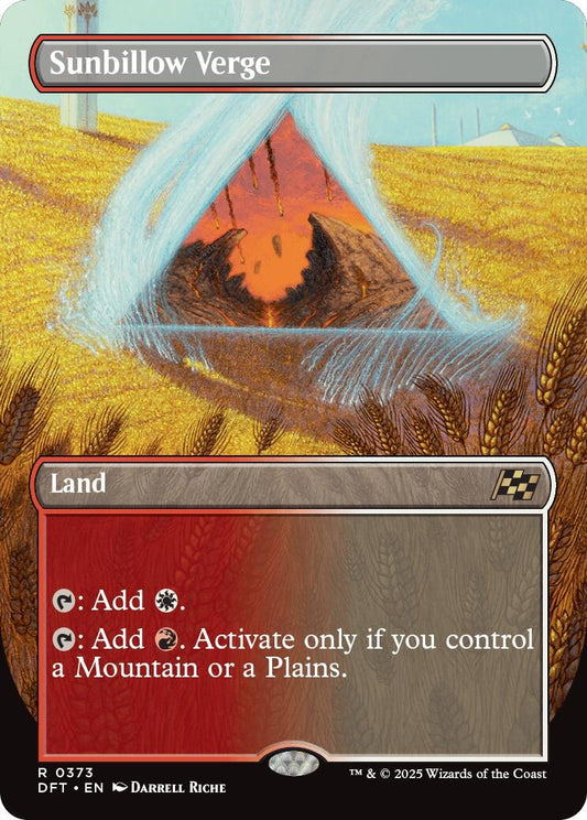 Image for Sunbillow Verge (Borderless) (373) (Aetherdrift) - Magic: The Gathering