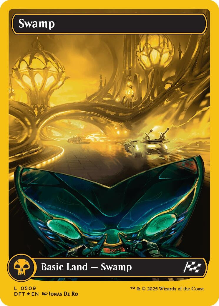 Image for Swamp (0509) (First-Place Foil) (509) (Aetherdrift) - Magic: The Gathering