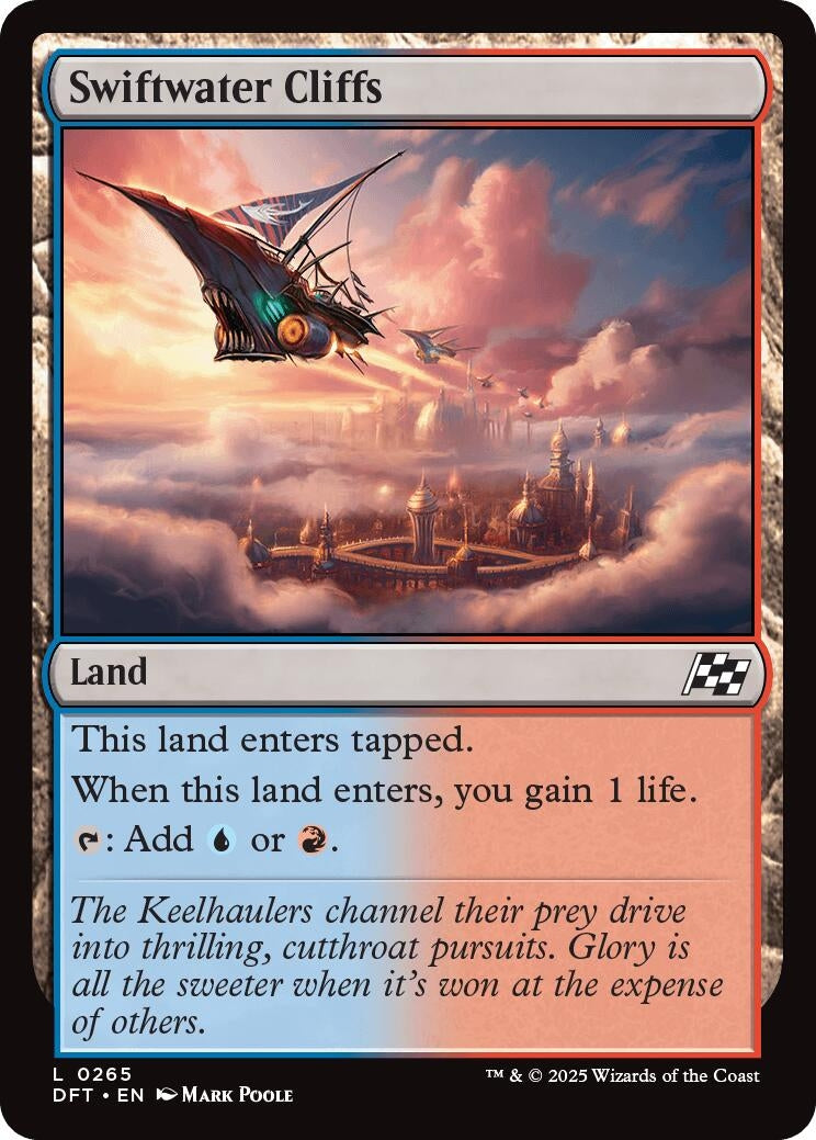 Image for Swiftwater Cliffs (265) (Aetherdrift) - Magic: The Gathering