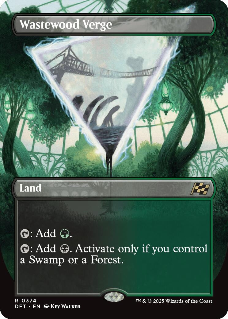 Image for Wastewood Verge (Borderless) (374) (Aetherdrift) - Magic: The Gathering