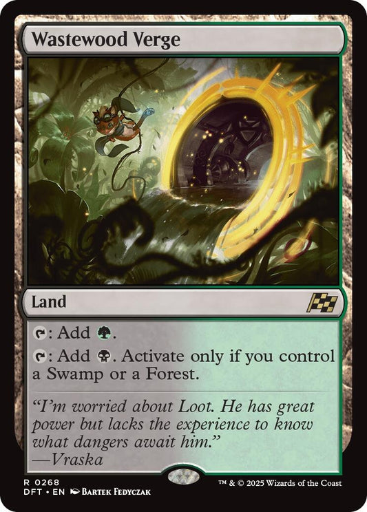Image for Wastewood Verge (268) (Aetherdrift) - Magic: The Gathering