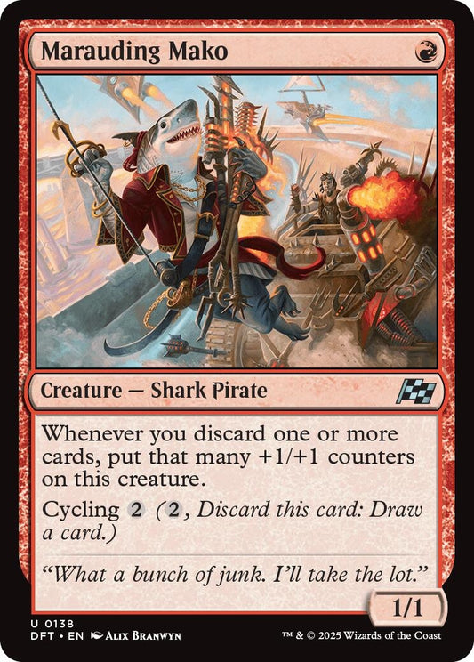 Image for Marauding Mako (138) (Aetherdrift) - Magic: The Gathering
