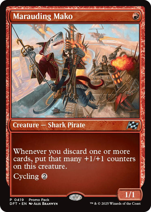 Image for Marauding Mako (419) (Promo Pack: Aetherdrift) - Magic: The Gathering