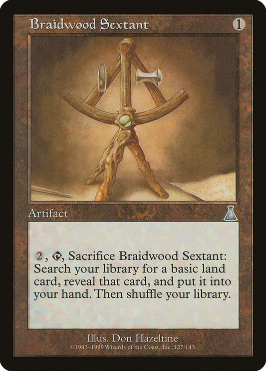 Image for Braidwood Sextant (127) (Urza's Destiny) - Magic: The Gathering