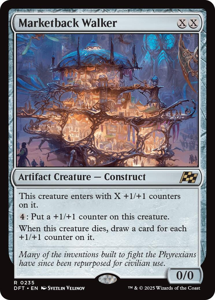 Image for Marketback Walker (235) (Aetherdrift) - Magic: The Gathering