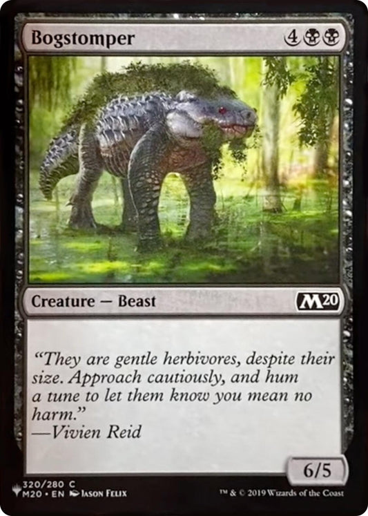 Image for Bogstomper (320/280) (The List Reprints) - Magic: The Gathering