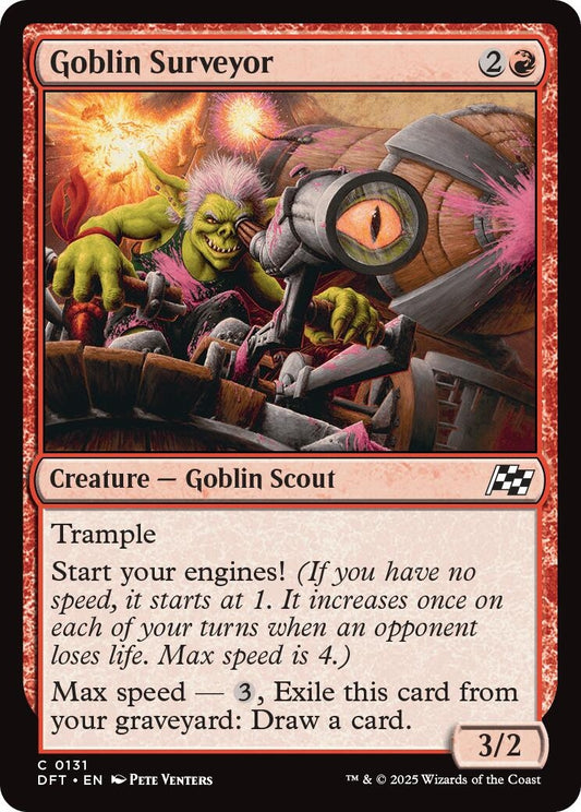 Image for Goblin Surveyor (131) (Aetherdrift) - Magic: The Gathering