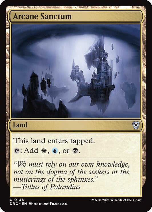 Image for Arcane Sanctum (146) (Commander: Aetherdrift) - Magic: The Gathering