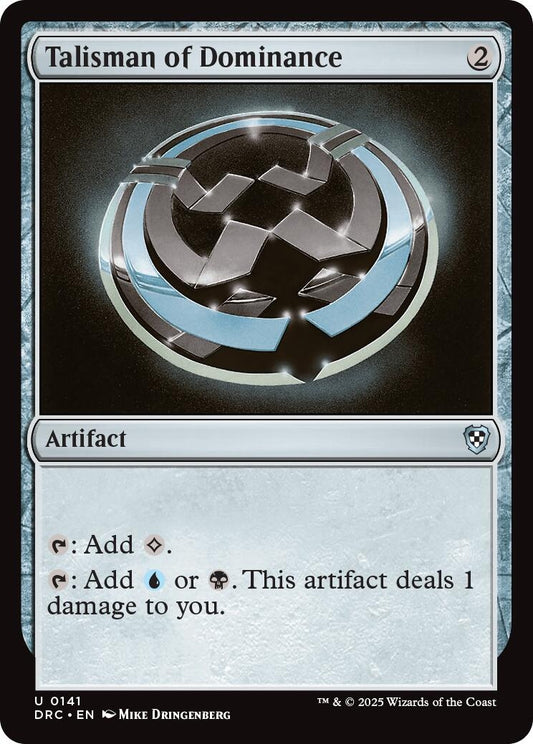 Image for Talisman of Dominance (141) (Commander: Aetherdrift) - Magic: The Gathering