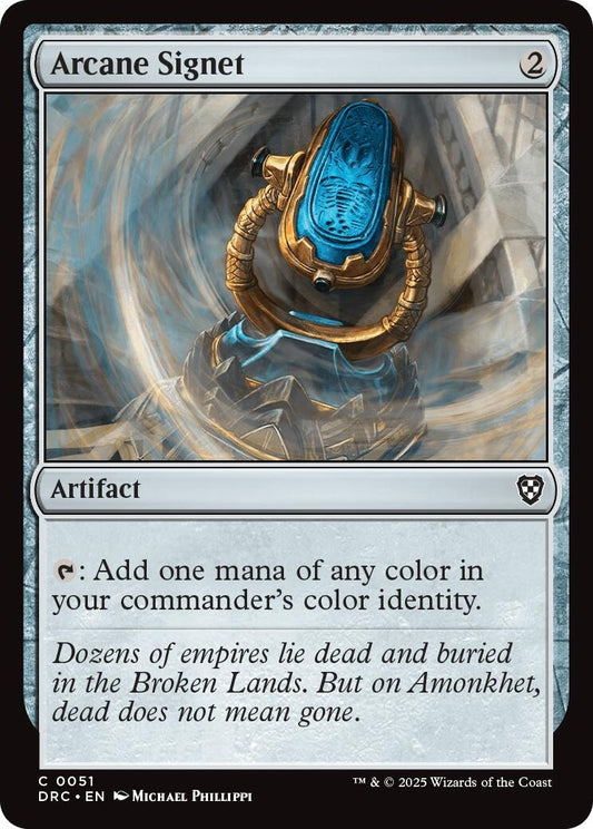 Image for Arcane Signet (0051) (51) (Commander: Aetherdrift) - Magic: The Gathering