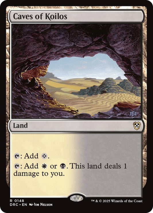 Image for Caves of Koilos (148) (Commander: Aetherdrift) - Magic: The Gathering