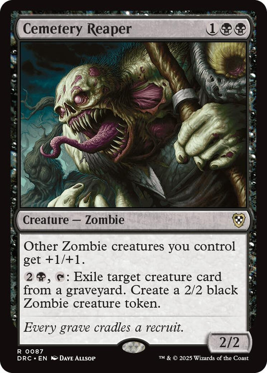 Image for Cemetery Reaper (87) (Commander: Aetherdrift) - Magic: The Gathering