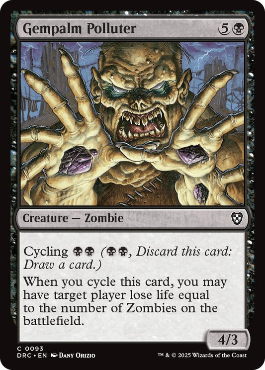 Image for Gempalm Polluter (93) (Commander: Aetherdrift) - Magic: The Gathering