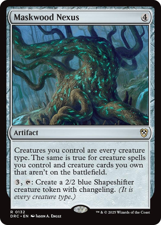 Image for Maskwood Nexus (132) (Commander: Aetherdrift) - Magic: The Gathering