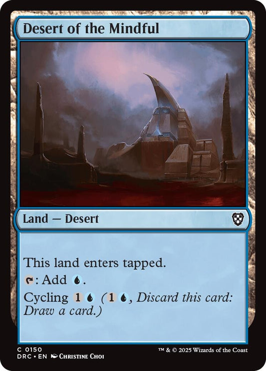 Image for Desert of the Mindful (150) (Commander: Aetherdrift) - Magic: The Gathering