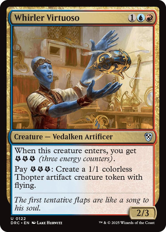 Image for Whirler Virtuoso (122) (Commander: Aetherdrift) - Magic: The Gathering
