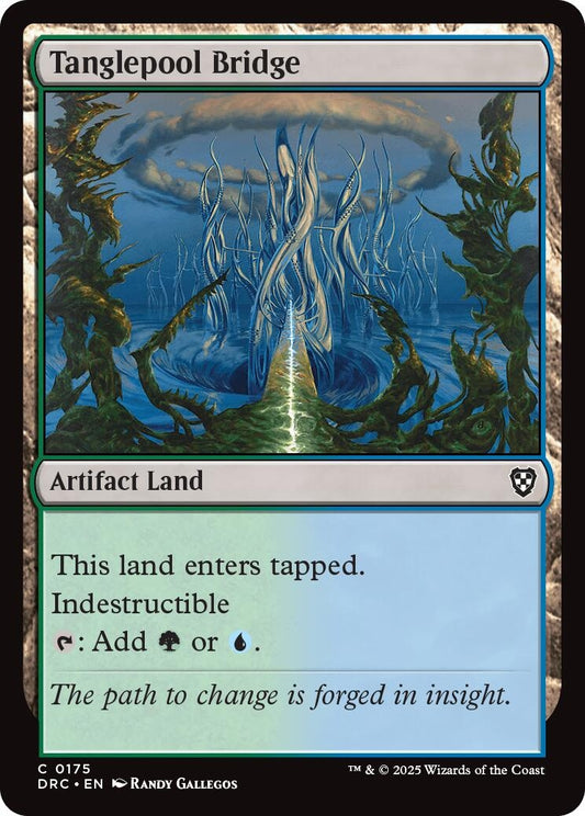 Image for Tanglepool Bridge (175) (Commander: Aetherdrift) - Magic: The Gathering