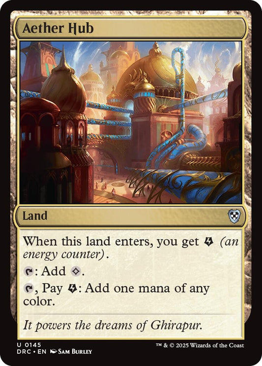 Image for Aether Hub (145) (Commander: Aetherdrift) - Magic: The Gathering