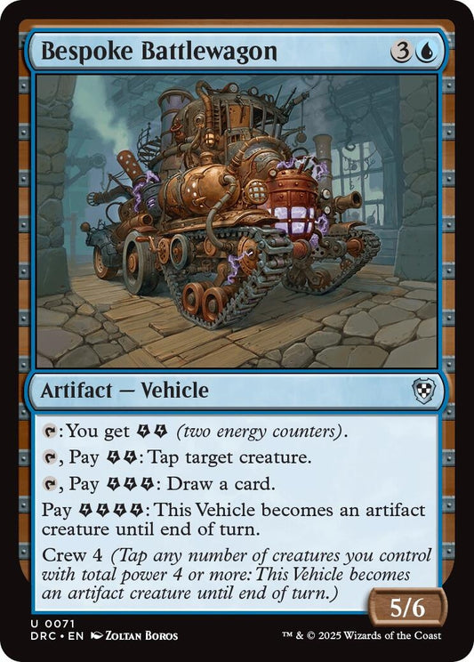 Image for Bespoke Battlewagon (71) (Commander: Aetherdrift) - Magic: The Gathering