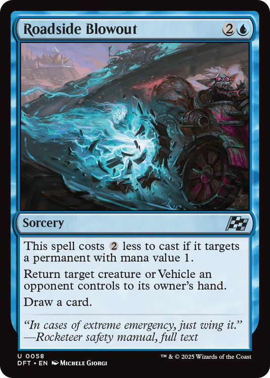 Image for Roadside Blowout (58) (Aetherdrift) - Magic: The Gathering