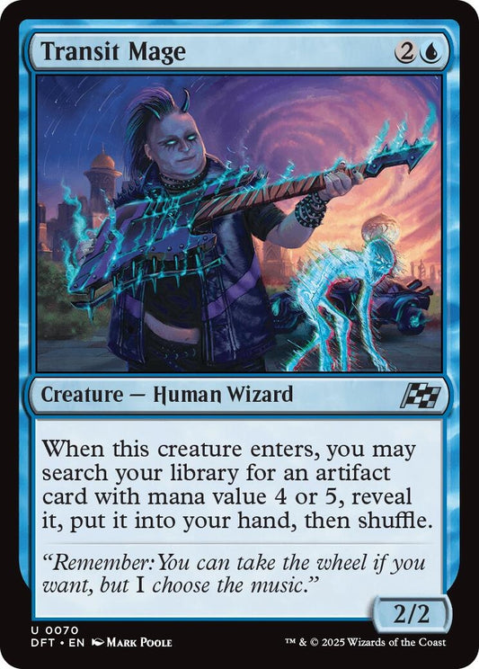 Image for Transit Mage (70) (Aetherdrift) - Magic: The Gathering