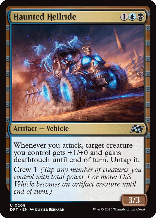 Image for Haunted Hellride (208) (Aetherdrift) - Magic: The Gathering