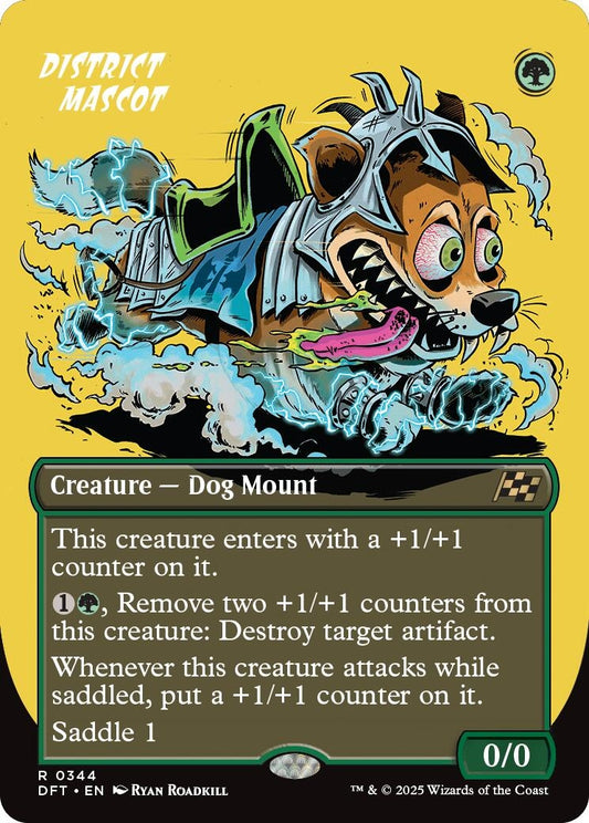 Image for District Mascot (Borderless) (344) (Aetherdrift) - Magic: The Gathering