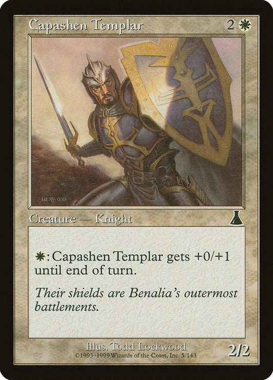 Image for Capashen Templar (5) (Urza's Destiny) - Magic: The Gathering