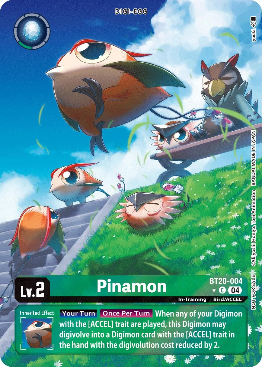 Image for Pinamon (Release Special Booster 2.5: Box Promotion Pack) (BT20-004 C) (Release Special Booster 2.5) - Digimon Card Game