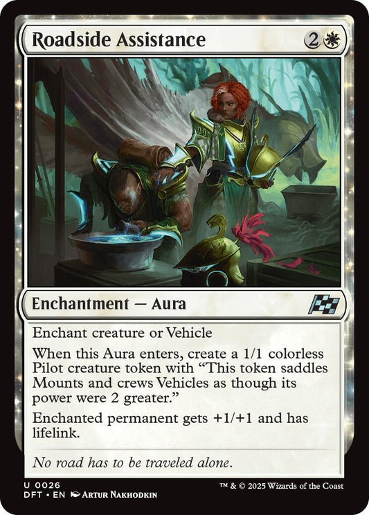 Image for Roadside Assistance (26) (Aetherdrift) - Magic: The Gathering
