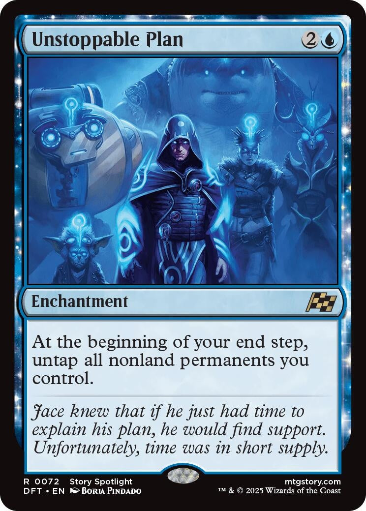 Image for Unstoppable Plan (72) (Aetherdrift) - Magic: The Gathering