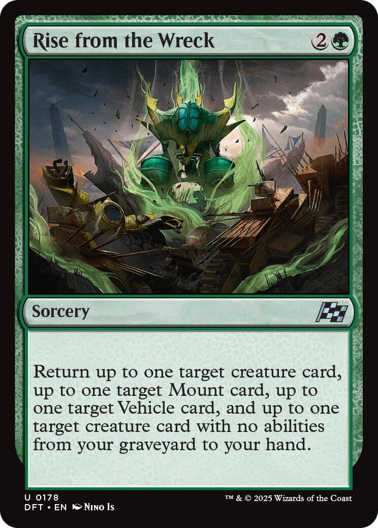 Image for Rise from the Wreck (178) (Aetherdrift) - Magic: The Gathering