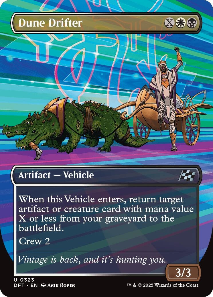 Image for Dune Drifter (Borderless) (323) (Aetherdrift) - Magic: The Gathering