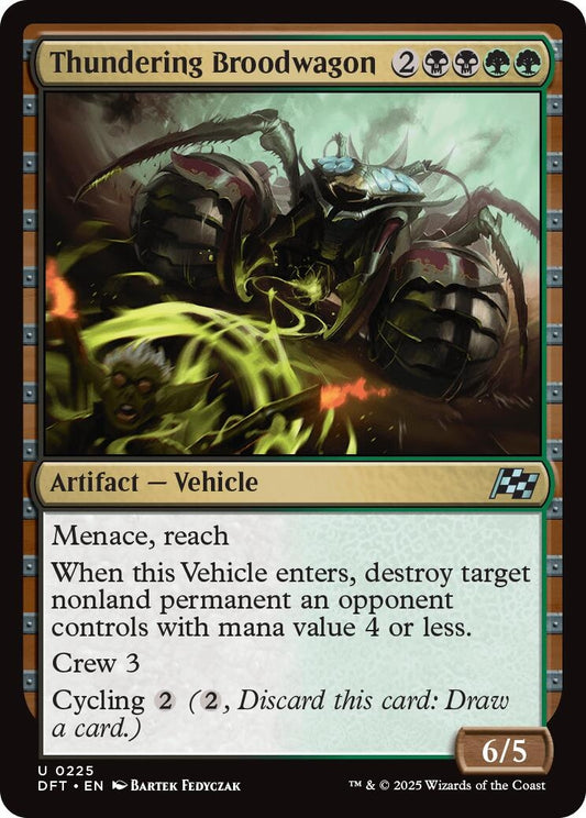 Image for Thundering Broodwagon (225) (Aetherdrift) - Magic: The Gathering