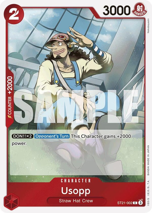 Image for Usopp (ST21-002) (Starter Deck EX: Gear 5) - One Piece Card Game