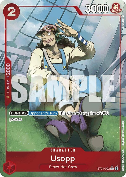 Image for Usopp (Parallel) (ST21-002) (Starter Deck EX: Gear 5) - One Piece Card Game