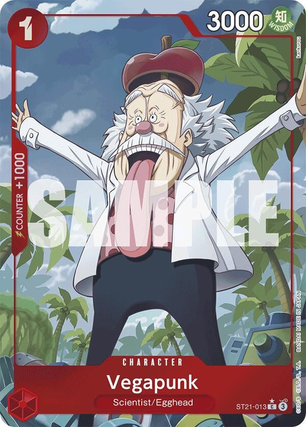 Image for Vegapunk (Parallel) (ST21-013) (Starter Deck EX: Gear 5) - One Piece Card Game